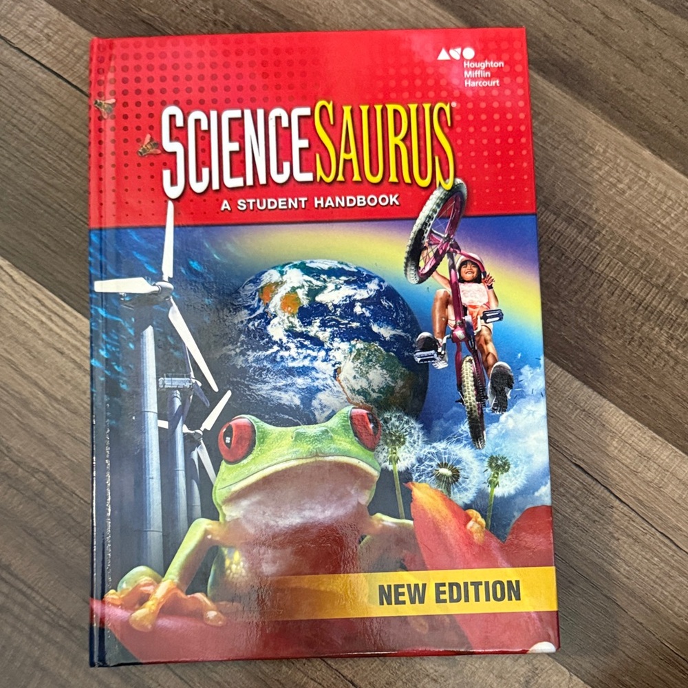 Houghton Mifflin Harcourt Sciencesaurus Student Handbook - Red/Blue